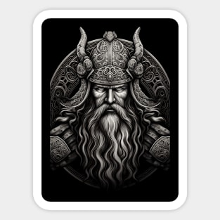 Viking Warrior Sticker
